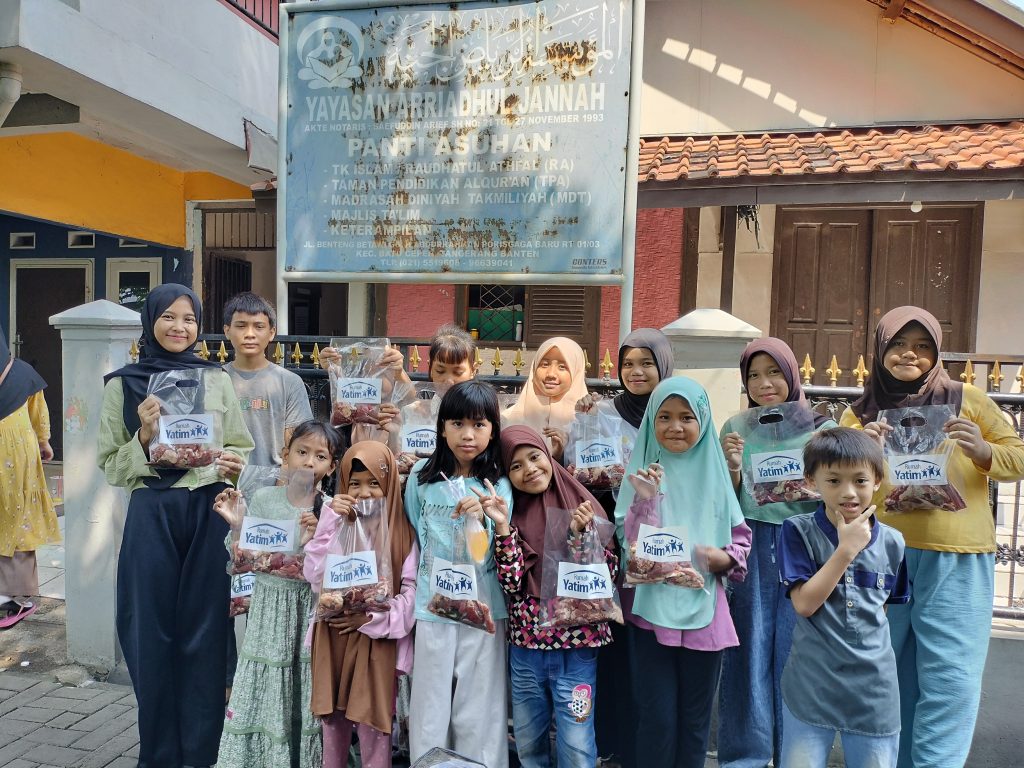 Anak-anak di Panti Asuhan Arriyaadhul Jannah